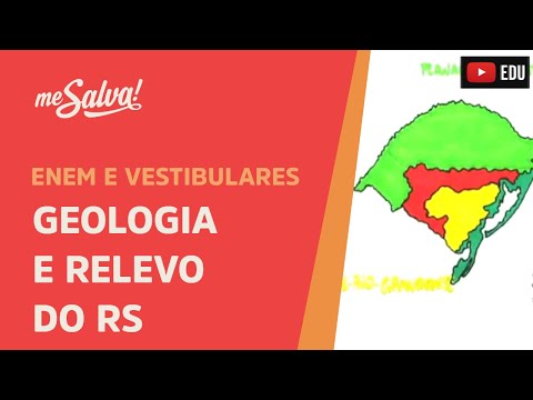 Geologia e Relevo do RS - Geografia UFRGS - Me Salva!