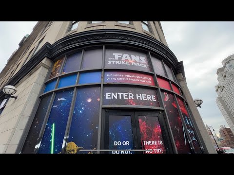 The Fans Strike Back: The Exhibition NYC | The World's Largest Private Star Wars Collection?!?