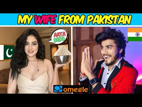 OMEGLE  - My Begam From Pakistan | Found love on Omegle  | Omegle India