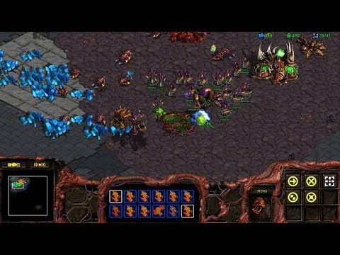 StarCraft: Remastered Co-op Campaign Zerg Mission 2 - Egression
