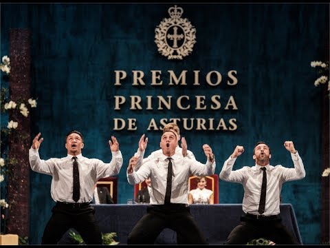 All Blacks: Una danza maorí  en los Premios  Princesa de Asturias  :)