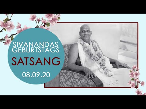 Sivanandas 133. Geburtstag Satsang Mantrasingen Puja mit Sukadev - Yoga Vidya Live 20:00Uhr 08.09.20