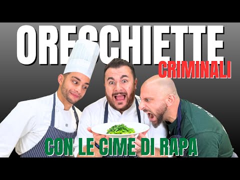 CRIMINAL ORECCHIETTE…with turnip tops!