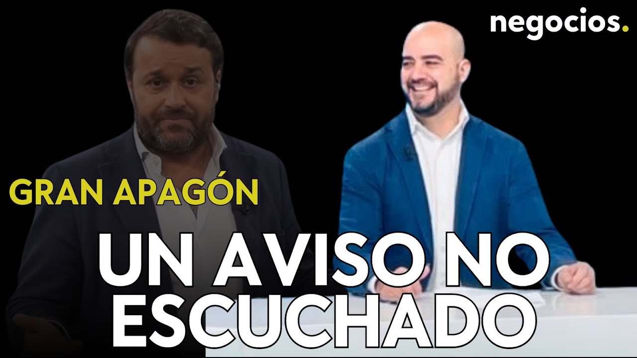 ¿Qué ha podido pasar en el gran apagón? Un aviso no escuchado