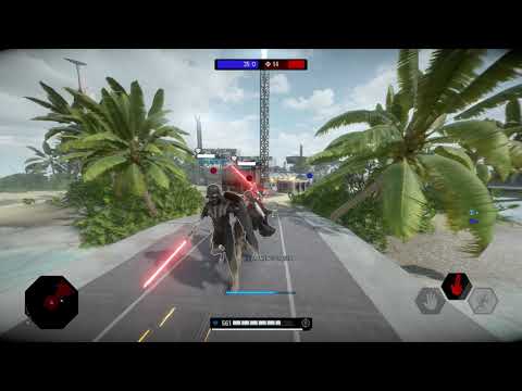 A random 2vs1 as Kenobi || Star Wars Battlefront 2