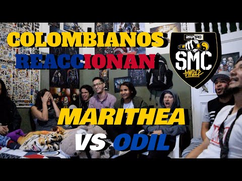 COLOMBIANOS REACCIONAN a MARITHEA vs ODIL SUPREMACÍA MC 2021