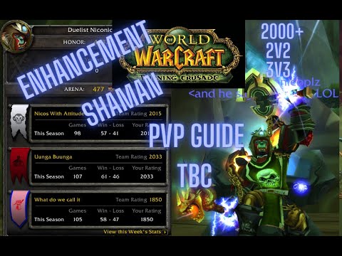 Enhancement Shaman PVP Guide/Tips/Tricks-TBC