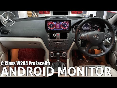 Mercedes C Class W204 Android Monitor