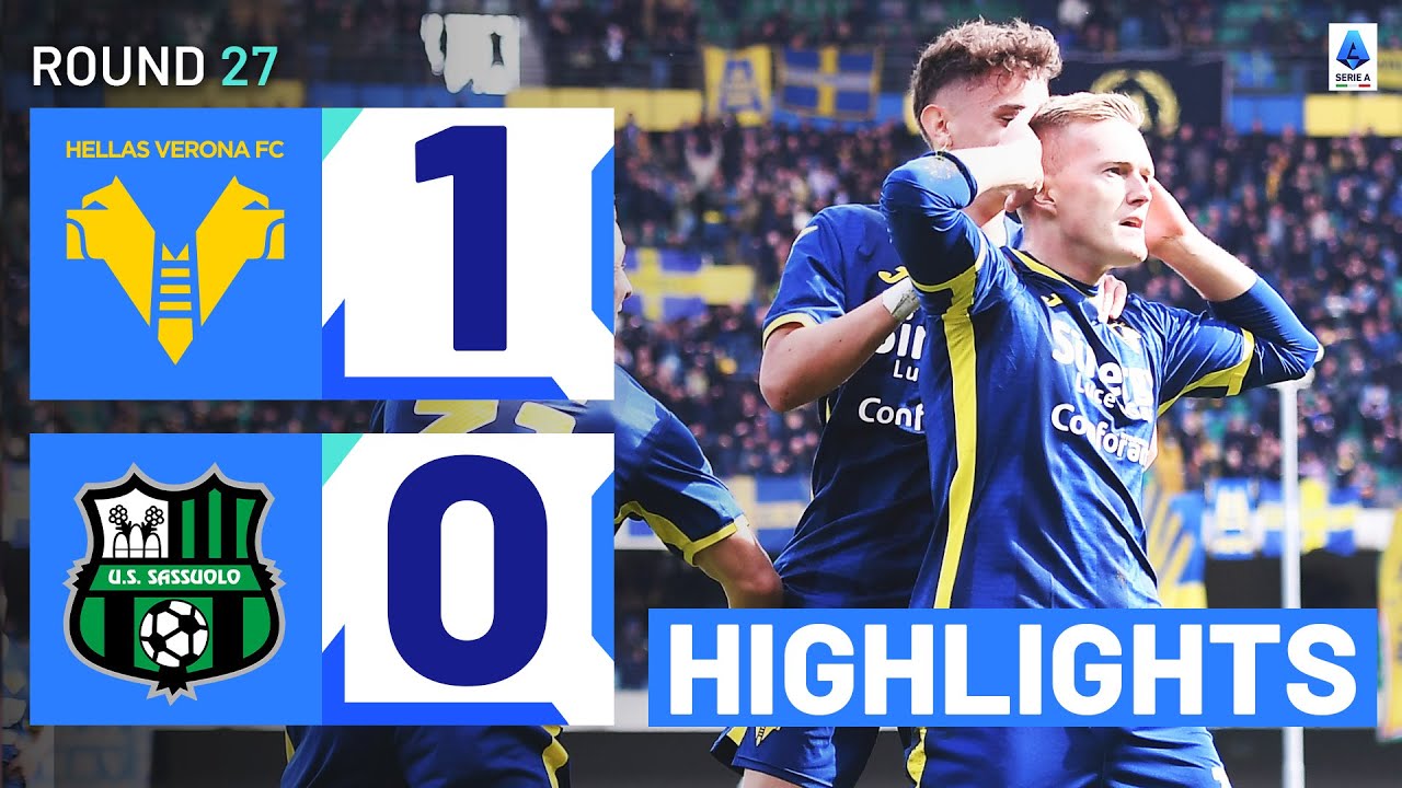 Hellas Verona vs Sassuolo highlights