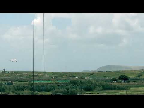 Germania B737/7 Anflug auf Porto Santo