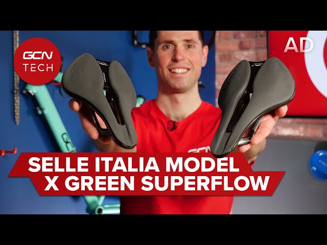 NEW Selle Italia Model X Green Superflow Saddle | GCN Tech Unboxing | GCN