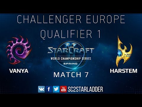 2019 WCS Spring Challenger EU - Qualifier 1 Match 7: Vanya (Z) vs Harstem (P)