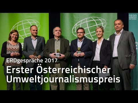 ERDgespräche 2017: Österreichischer Umweltjournalismuspreis