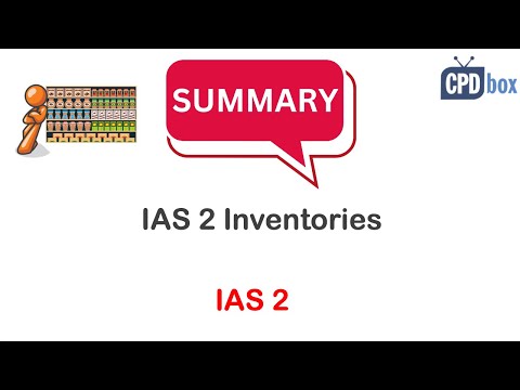 IAS 2 Inventories summary - applies in 2026