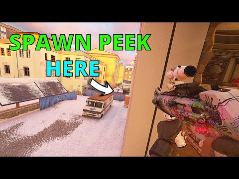 21 Spawn Peeks In 1 minute and 9 seconds ( Rainbowsixsiege )