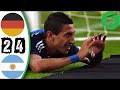Germany vs Argentina 2-4 - Highlights & Goals - 03 Sept 2014 [ Petra Metzger ]