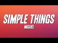 Miguel Simple Things Lyrics