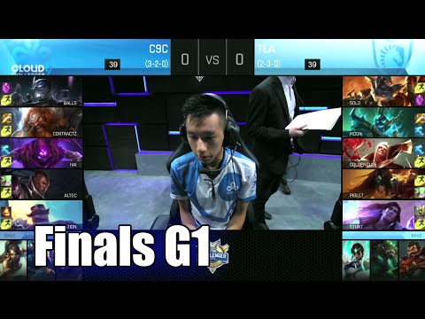 Cloud 9 Challenger vs Team Liquid Academy | Game 1 Grand Finals S6 NACS Summer 2016 | C9C vs TLA G1