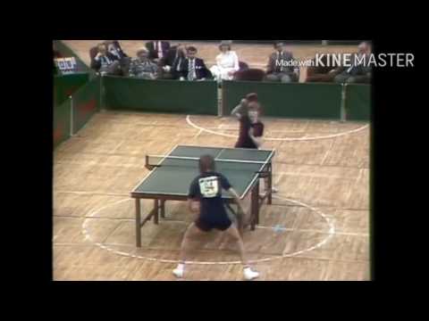 Table Tennis European Championships 1982 Appelgren vs Waldner full match