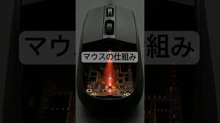 パソコンのマウスはどのような仕組みなのか。#shorts #pc #マウス #gaming