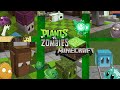 Plants Vs Zombies Minecraft Builds Part 1