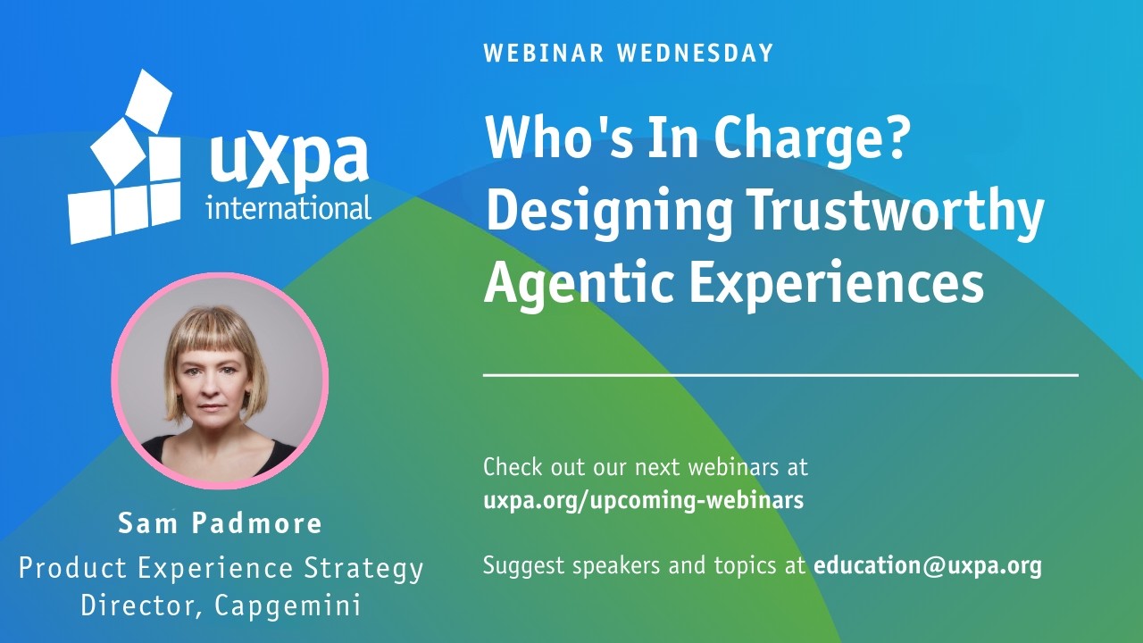 Who's In Charge? Designing Trustworthy Agentic Experiences