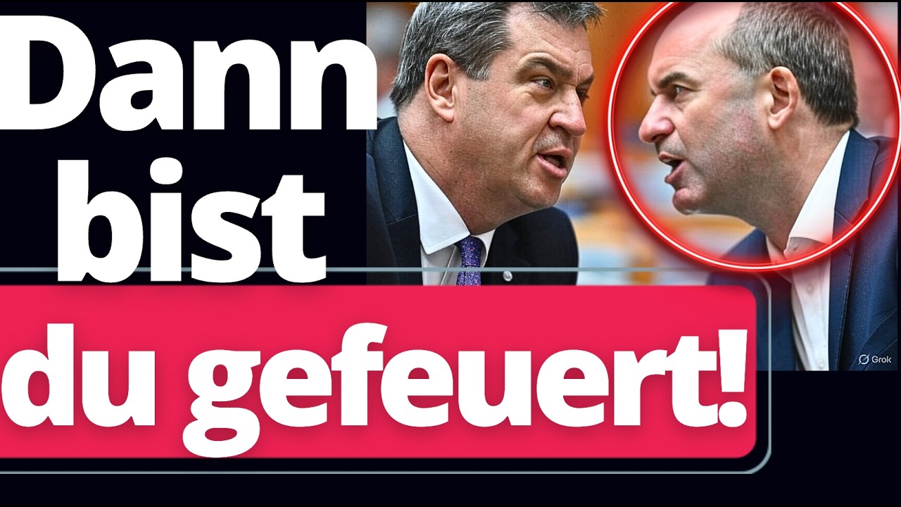 Aiwanger Hammer: Koalition in Bayern vor dem aus!?