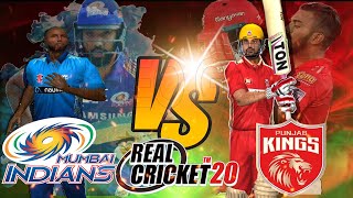 MI vs PBKS - Mumbai Indians vs Punjab Kings | IPL Match 42 Highlights Real Cricket 20