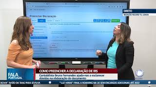 Em análise: Como preencher a declaração de IRS