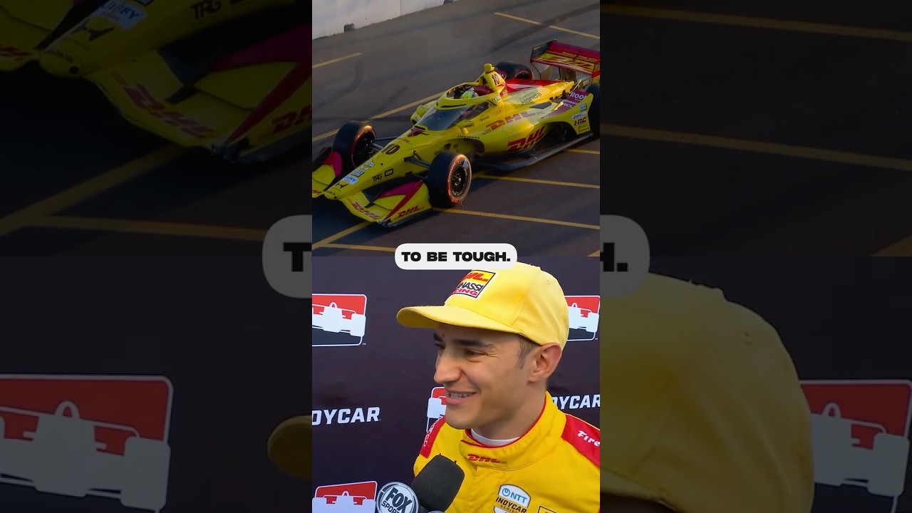 A rare mistake for Alex Palou in qualifying! 😦 #indycar #racing #alexpalou