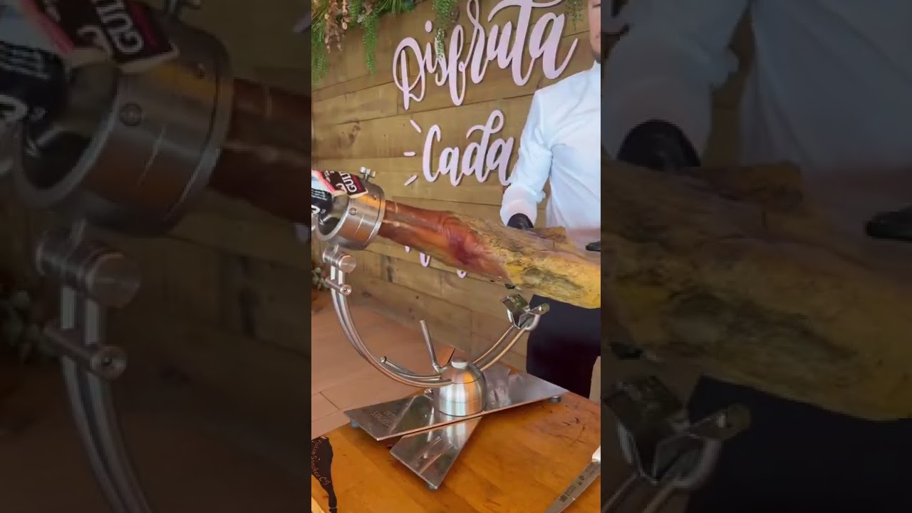 Jamón bellota 75% ibérico DOP Guijuelo 🤤💦#jamón #jamoniberico