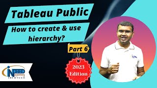 Tableau Public | Hierarchy | How to create & use? | Part 6 | 2023 Edition