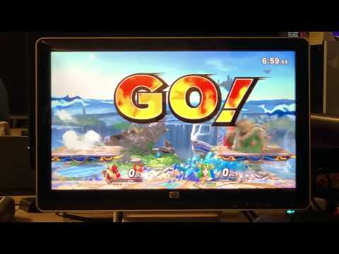 Nanoash (bowser) bs cyan (palutena)