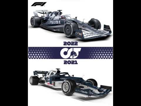Thumbnail for F1 AlphaTauri 2022 vs 2021 car #shorts by Car