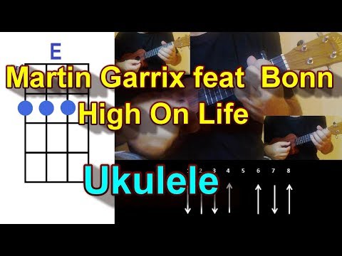 Martin Garrix feat  Bonn High On Life Ukulele Cover