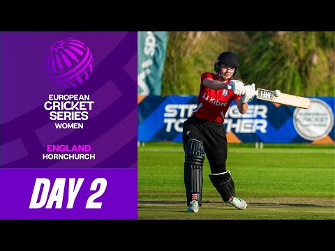 🔴 ECS-W England, Hornchurch, 2025 | Day 2 | 14 Jun 2025 | T10 Live Cricket | European Cricket