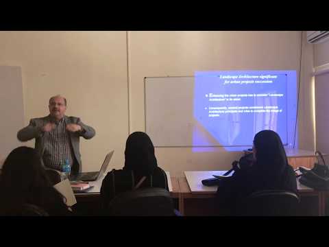 Designing outdoor spaces - Dr Islam El-Ghonaimy