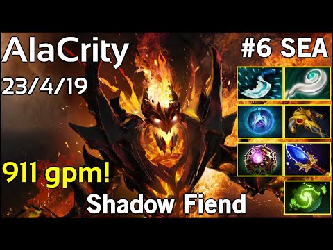 AlaCrity Shadow Fiend - Dota 2 7.10