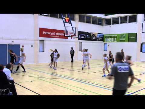 BTSM karsinnan 2. kierroksen ottelusta Helmi Basket - Forssa Basket 3.10.2015