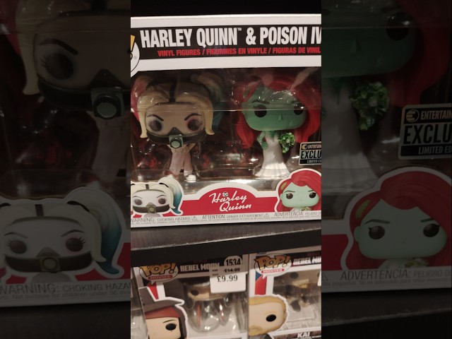 Vídeo relacionado con Funko Bitty Pop! DC - Harley Quinn, The Joker, Poison Ivy Y una Minifigura Misteriosa Sorpresa - 0.9 Inch (2.2 Cm) - DC Comics Coleccionable- Repisa Apilable Incluida - Idea de Regalo