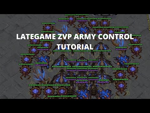 StarCraft 2 Zerg Tutorial: How To Control Your Lategame Army vs Protoss
