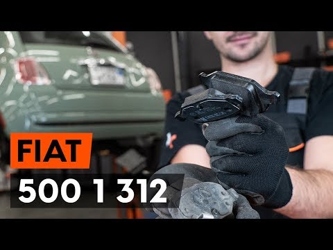 How to replace rear brake pads on FIAT 500 (312) [TUTORIAL VIDEO BY AUTODOC]