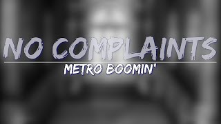 Metro Boomin' (feat Offset &amp; Drake) - No Complaints (Clean) (Lyrics) - Full Audio, 4k Video