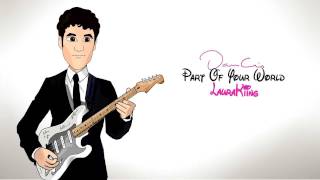 Part Of Your World - Darren Criss Cover [Lyrics]