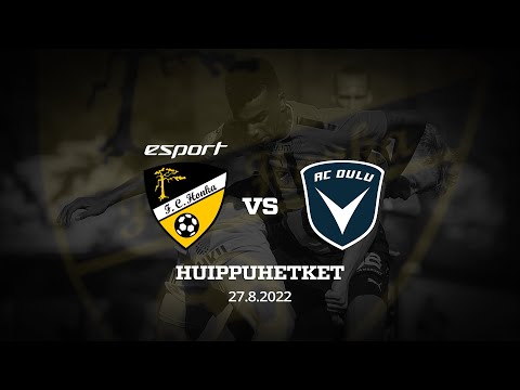 HonkaTV: Huippuhetket: Honka 2-2 AC Oulu 27.8.2022