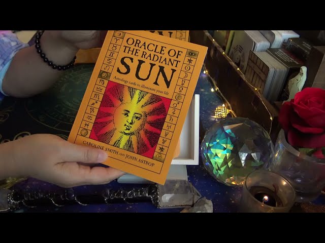 Vídeo relacionado con Oracle of the Radiant Sun: Astrology Cards to Illuminate Your Life (Oracle Kit Box Set with 84 Cards and Guide Book)