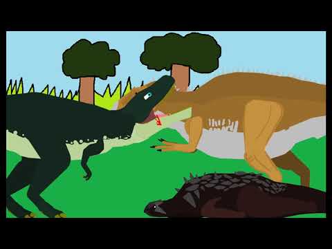 BRS5 Acrocanthosaurus Vs Zhunchengtyrannus (1207)