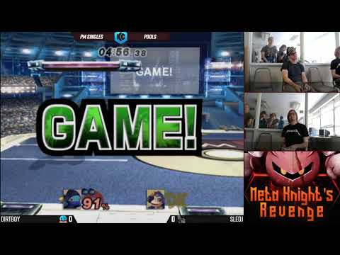 Metaknight's Revenge PM - Dirtboy (Squirtle) Vs. Sledj (Donkey Kong) - Pools