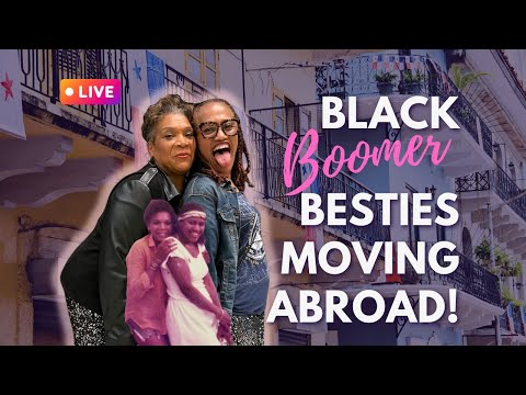 Life Abroad After Divorce with the Black Boomer Besties From Brooklyn LIVE 🌎 🔴