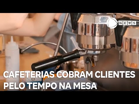 Cafeterias cobram pelo tempo que clientes ficam na mesa